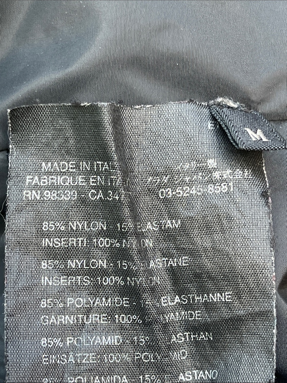 Vintage Prada Zip Jacket with Quilted Zip Placket - Picture 7 of 7
